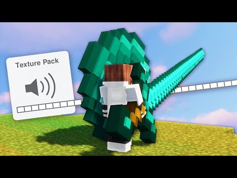 Monster-Sized Minecraft Bedwars ft. Ear-Shattering Texture Pack!