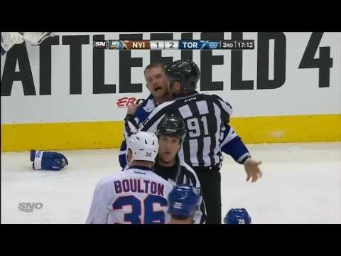 Eric Boulton vs Colton Orr  Nov 19,2013