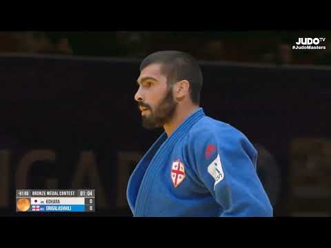 Tato GRIGALASHVILI 🇬🇪 🆚 Kenya KOHARA 🇯🇵, bronze medal contest -81kg. Hungary 🇭🇺 Masters 2023