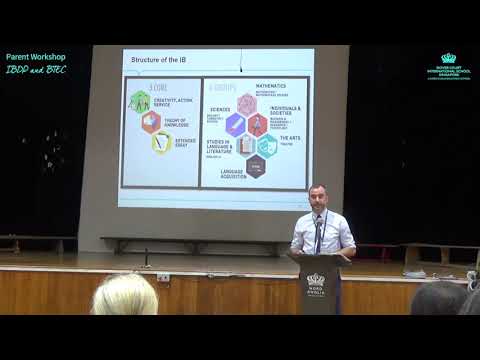 DCIS: Parent Workshop - Introduction to IBDP and BTEC