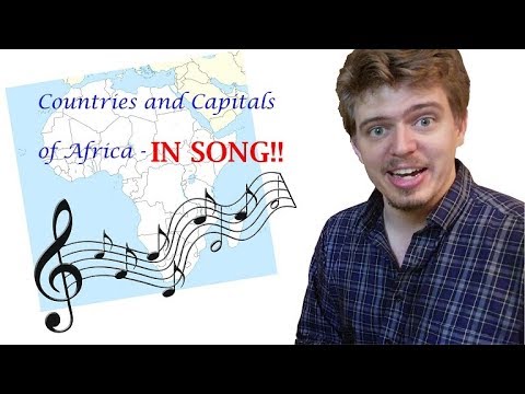 ALL Countries and Capitals of Africa - IN SONG!
