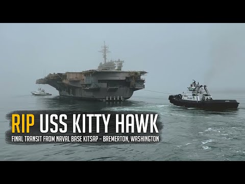 RIP USS Kitty Hawk, the Navy’s Last Conventionally Powered Aircraft Carrier