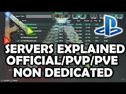 Ark Survival Evolved Ps4 Servers Explained Join Official Non Dedicated Single Player Cloud Server Reviews For All Cloud Servers