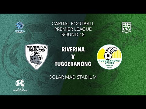 2019 NPL Capital 1st Grade Round 18 - Riverina Rhinos v Tuggeranong United FC