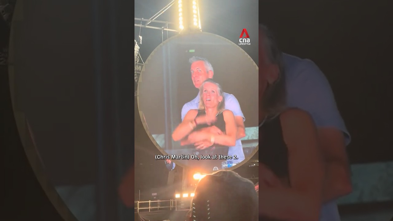 Astronomer CEO Andy Byron caught having alleged affair at Coldplay concert