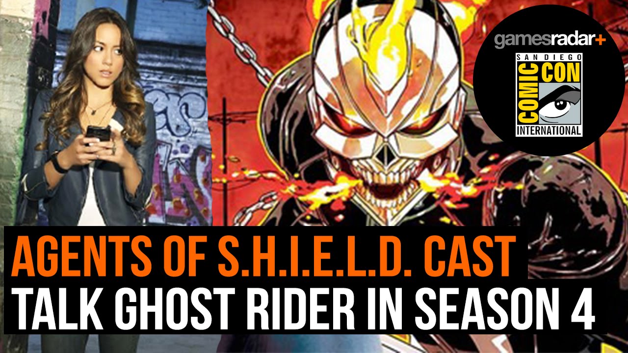 Agents of S.H.I.E.L.D. cast talk Ghost Rider joining season 4 - YouTube