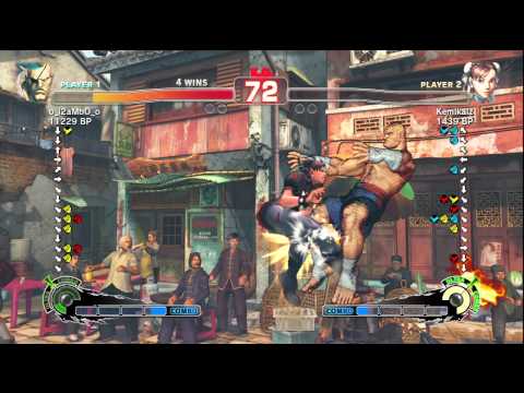 SSF4 -  o_l2aMbO_o(SAGAT) vs Kemikalz(CHUN)