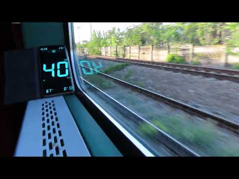 2022-05-12 cursa de trenuri (partea 2): IRN 1557 depăşit de R 7037 şi invers