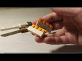 Как сделать нож - бабочку из Lego за 15 минут.