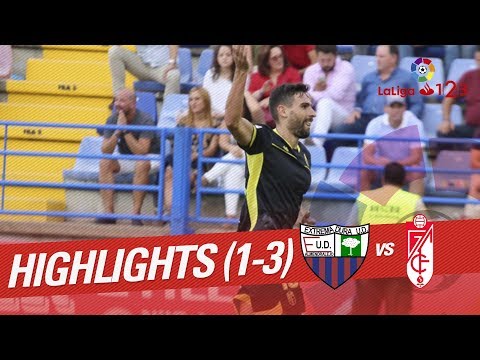 Resumen de Extremadura UD vs Granada CF (1-3)