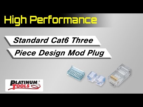 Standard Cat6 High Performance Connectors 