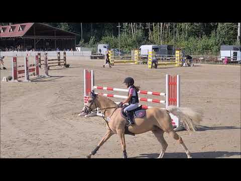 Malu (11) und Dancer - erstes Stil-L in Montabaur-Horressen am 16.08.2020