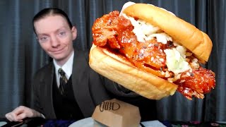 Shake Shack's Korean Style Fried Chicken Sandwich Review!