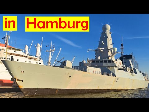 HMS Duncan in Hamburg: A visit on board a high-tech destroyer!