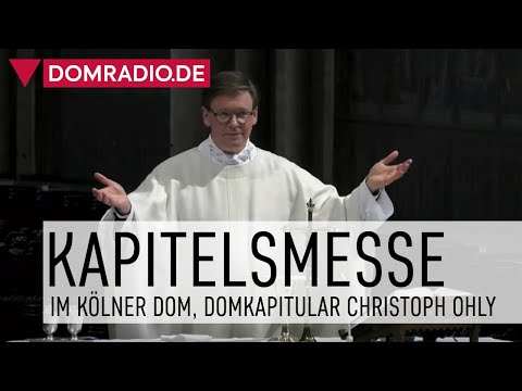 Heilige Messe im Kölner Dom am 06.05.2021 - Domkapitular Christoph Ohly