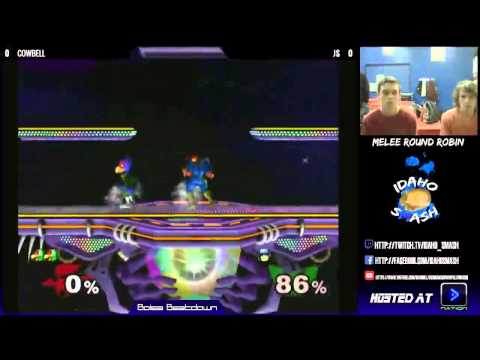 J$ (Captain Falcon) vs Cowbell (Falco) Melee