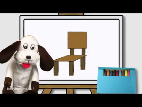 Baby Entertainment - The Funny Dog is drawing things - Objects