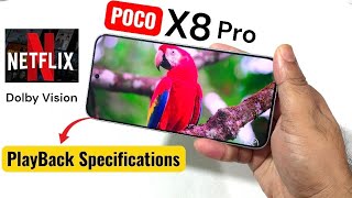 POCO X8 PRO Netflix Video Settings 🔥🔥🚀🚀🚀 #pocox8pro 