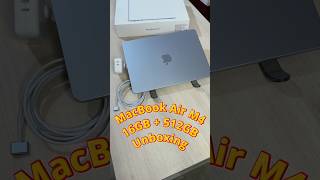 MacBook Air M4 (Sky Blue, 16GB + 512GB) Unboxing - First Sale Unit