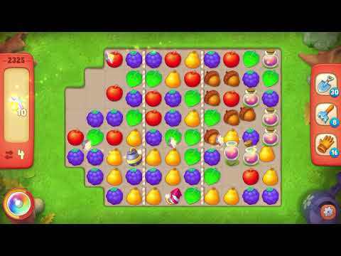 Gardenscapes Level 2325 With No Boosters - Hard Level
