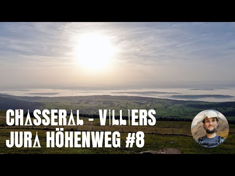 Wanderung vom Chasseral bis Villiers - Jura Höhenweg 8. Etappe (Teil 1)