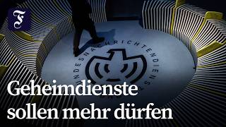 Was die Geheimdienste bald tun dürfen
