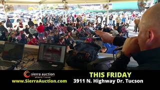 Sierra Auction Tucson Friday