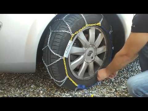 Montage des chaînes de neige - Extrem Grip - Snow chaines installation
