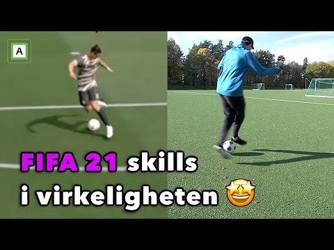 Tester nye Fifa21 skills i virkeligheten 😅