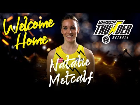 Manchester Thunder Welcomes Home Natalie Metcalf #ThunderHomeComing #VNSL2023