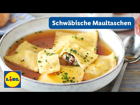Traditionelle Schwäbische Maultaschen Selber Machen | Maultaschensuppe | Lidl Kochen