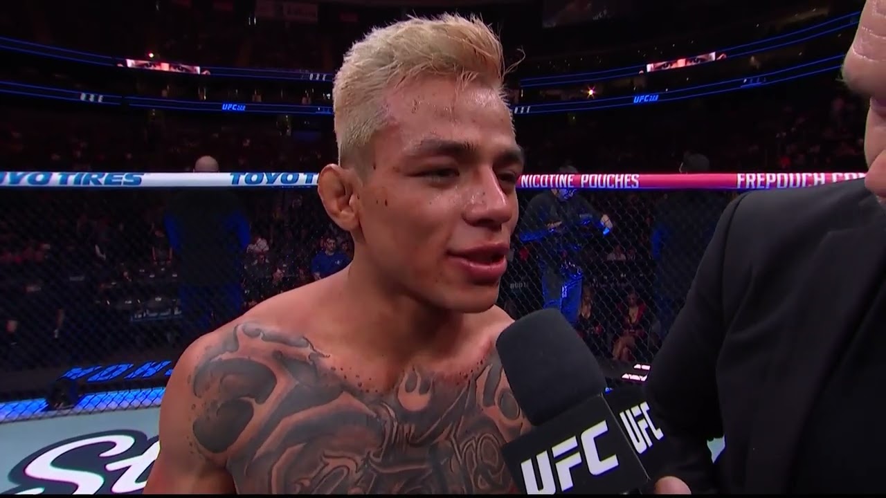 #UFC328 José Ochoa: Entrevista en el Octágono