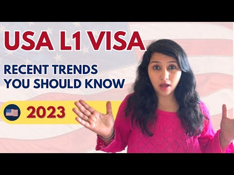 What questions are being asked in L1A and L1B visa interviews in 2023?