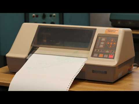 A Pen Plotter from 1986!
