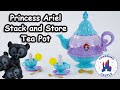 Disney Princess Ariel Stack And Store Tea Pot For Kids Toddlers And Children
