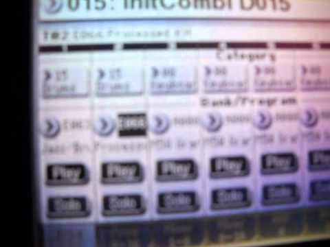 RE: KORG M50 Drum sound help.