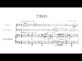 Friedrich Kiel – Piano Trio No.1, in D major