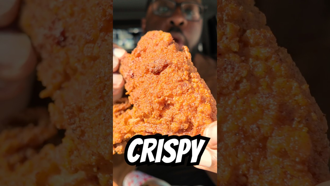 Juices bursting all in my mouth… Glitter! Richie Hot Chicken! #foodreview #foodie #cleveland