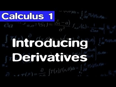 [Calculus] Derivates and Rate of Change