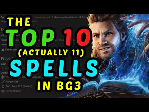 The 10 (Actually 11) BEST SPELLS in Baldur's Gate 3 - Honour Mode Guide
