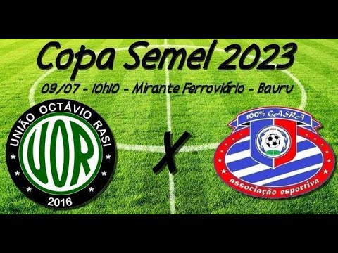 Ao Vivo - União Octavio Rasi x 100% Gasparini - Copa Semel 2023