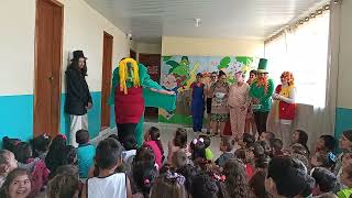 Sítio do Pica-Pau amarelo no Cmei pingo de gente