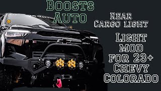 rear cargo light mod for the 23+ chevy colorado #easymod #chevy #chevytrucks #chevyoffroading
