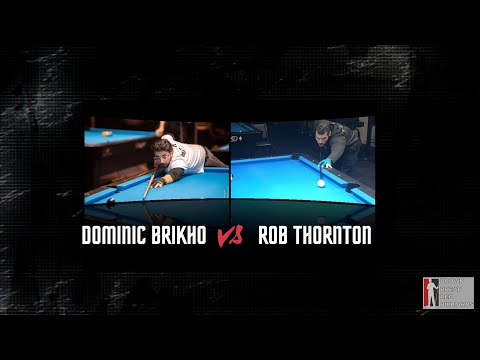 Billiards Race to 13: Rob Thornton vs Dominic Brikho