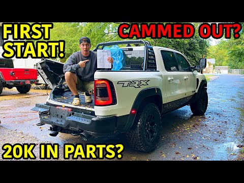 Rebuilding A Wrecked 2021 Ram TRX Part 2