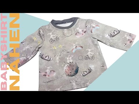 Sewing a baby shirt for absolute beginners