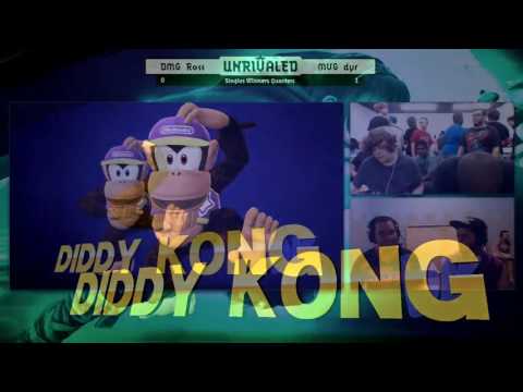 Unrivaled 2 WiiU - DMG Ross (Toon Link) vs MVG dyr (Diddy Kong) - Winners Quarters