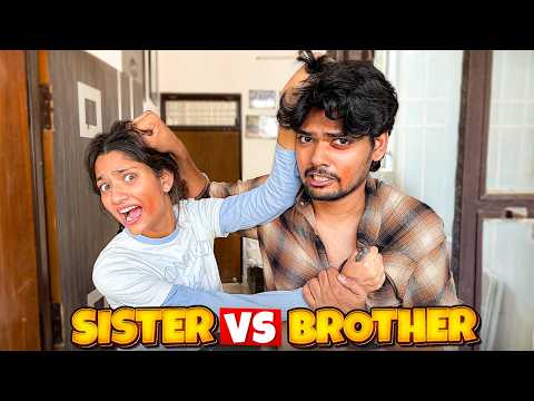 Sister v/s brother 😱