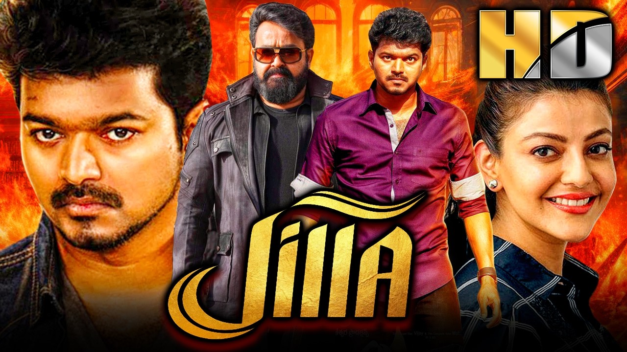 Jilla (जिल्ला) - Mohanlal Action Hindi Dubbed Full Movie | Kajal Aggarwal