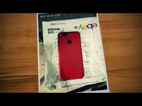Mi A1 4 cut back case unboxing(bought from ebay)